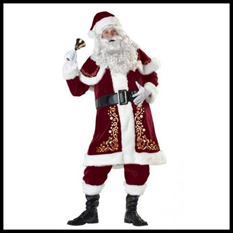 Christmas Costume Adult Men and Women Santa Christmas Costume Christmas Costume