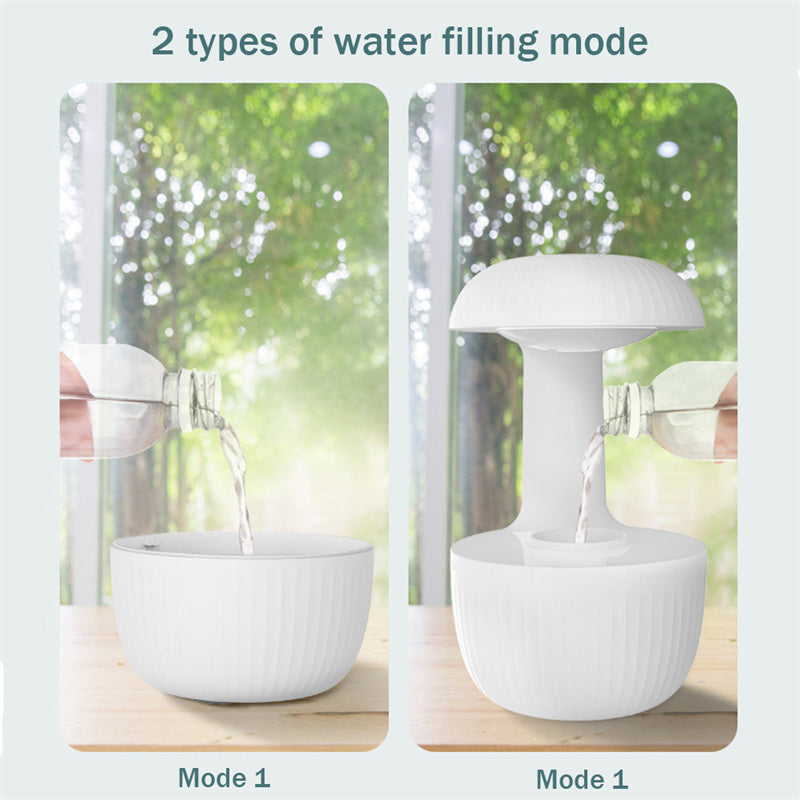 Anti-gravity Air Humidifier Mute Countercurrent Humidifier Levitating Water Drops Cool Mist Maker
