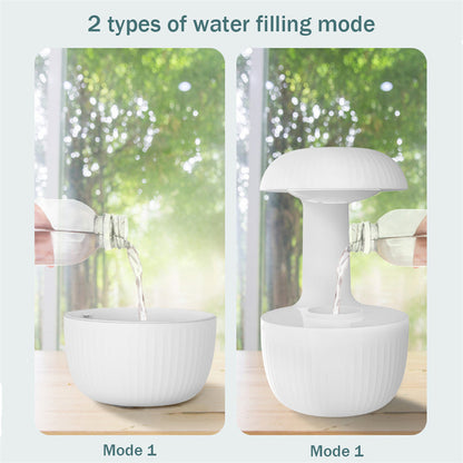 Anti-gravity Air Humidifier Mute Countercurrent Humidifier Levitating Water Drops Cool Mist Maker