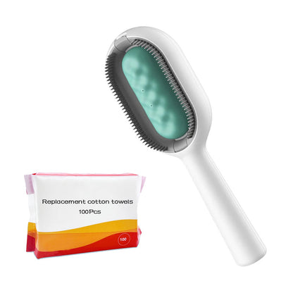 Cat Hair Brush With Water, Sticky Brush For Cats, 4 In-1 Cat & Dog Grooming Brush With Water Tank